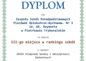 OLIMPIADA BUDOWLANA DYPLOM